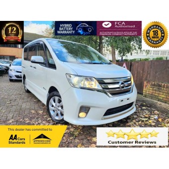 Nissan Serena 8 SEATS,WARRANTED LOW MILES,18M WARRANTY 2.0 4dr